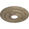 Ekena Millwork Galway Ceiling Medallion (Canopies up to 3 1/4"), 15 3/4"OD x 3 1/4"ID x 1"P, Gobi Desert Crackle CM15GAGDC - alternate 3